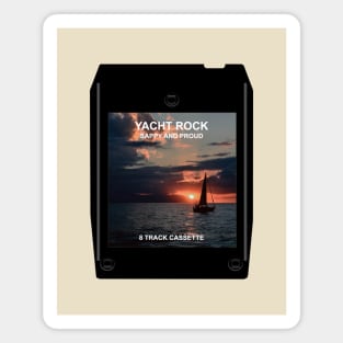 Yacht Rock 8-Track Magnet